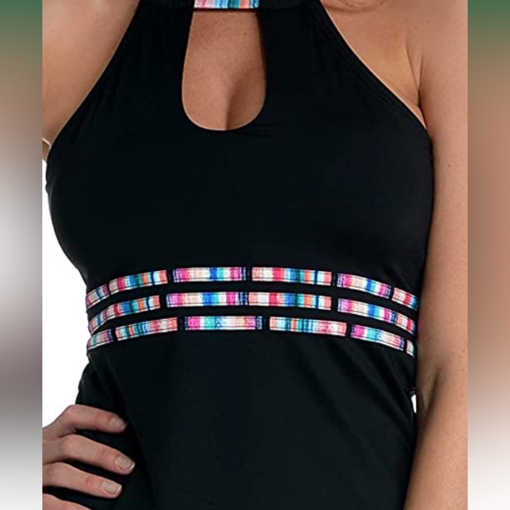 La Blanca swim top size 8